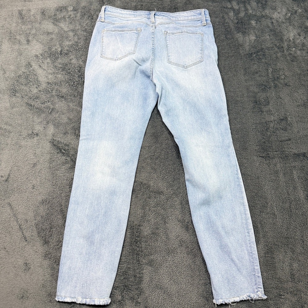 Buffalo David Bitton Jess Rip & Repair Mid-Rise Skinny Jeans Size 8/29 - Picture 2 of 13